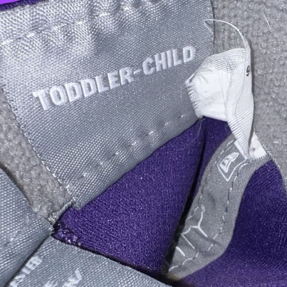 New Era 39 Thirty Toddler Minnesota Vikings Fitted Cap Hat - Picture 5 of 6